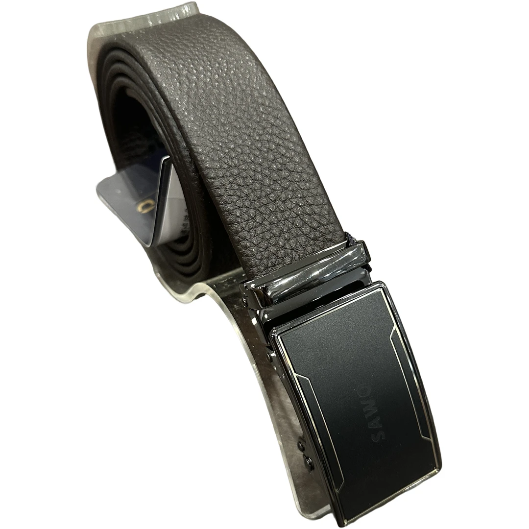 SP023-01自动扣皮带 棕色