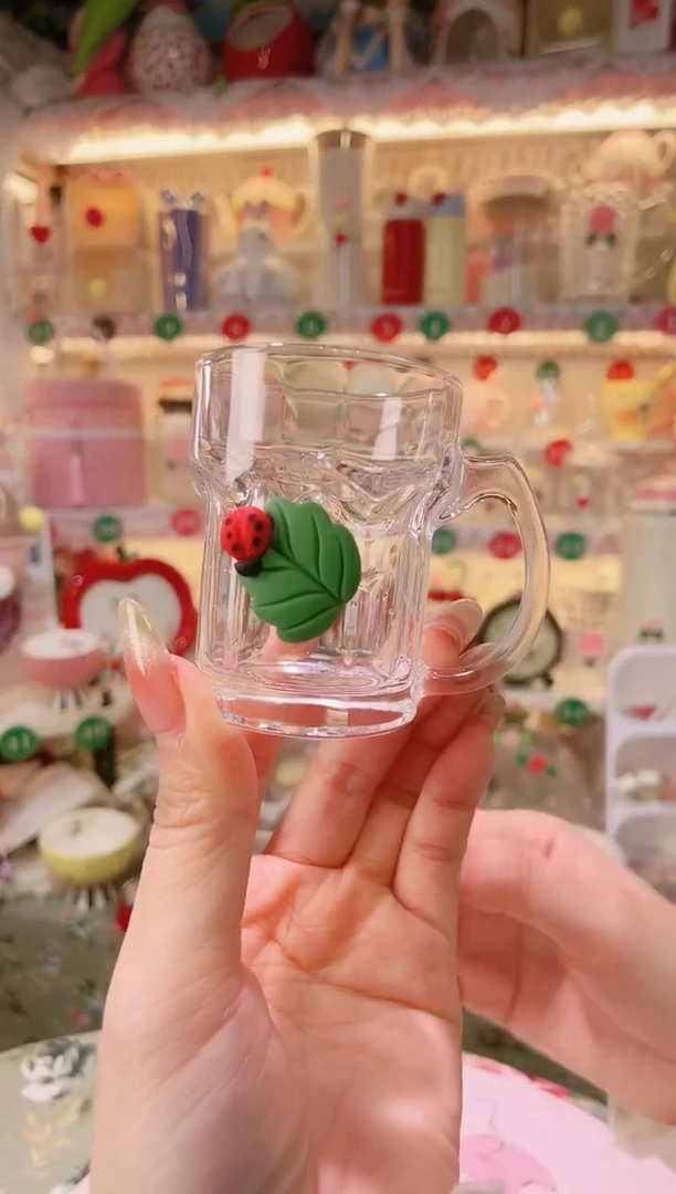 【闪购商品】摆件瓢虫一口杯品质好，发货快，放心拍
