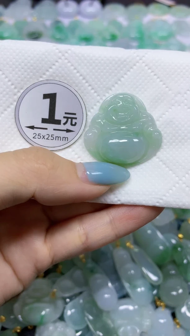 翡翠未镶嵌颈饰天然翡翠A货