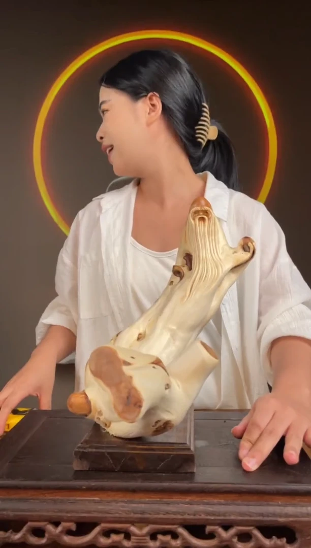 柏木（崖柏）手工摆件,先抢先得! 编号:260