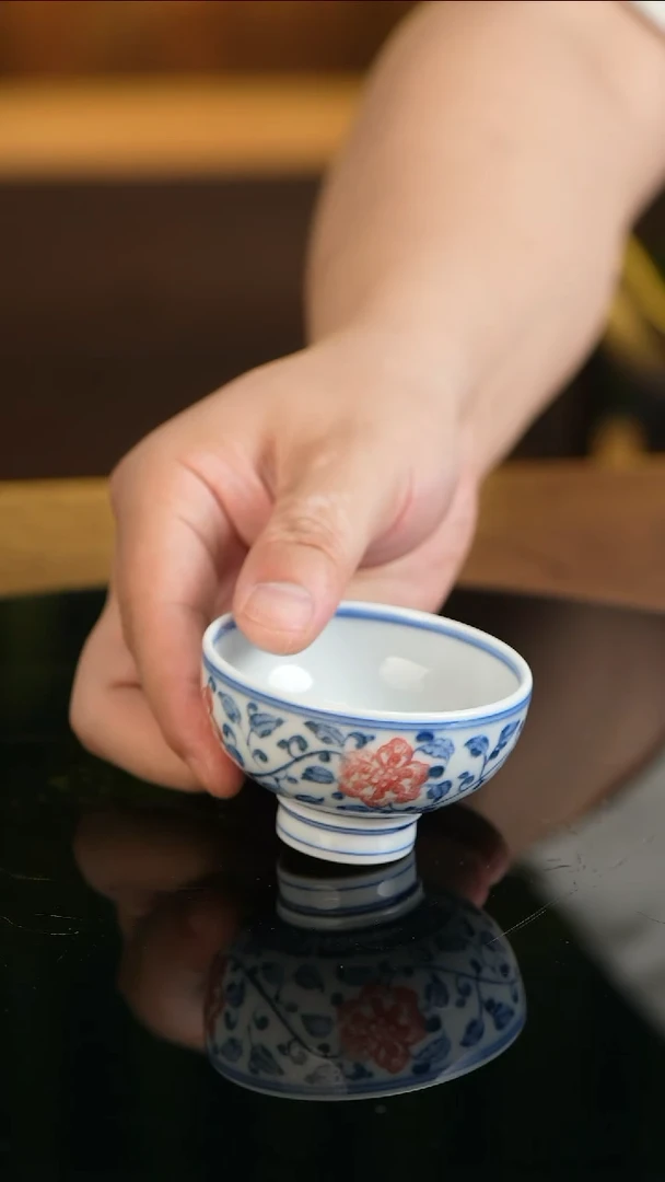 景德镇手工茶器手绘