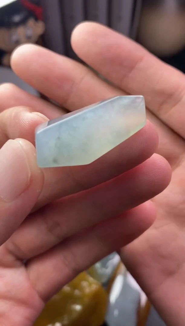 定制翡翠未镶嵌翡翠片料定制未镶嵌7.17-8