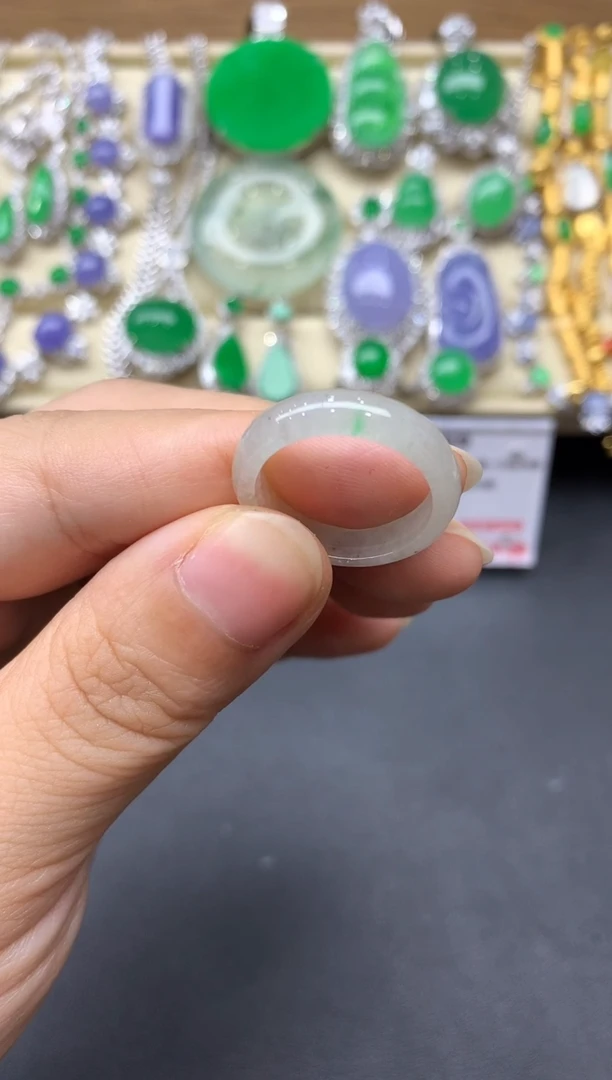 翡翠戒指未镶嵌45-中国好珍宝