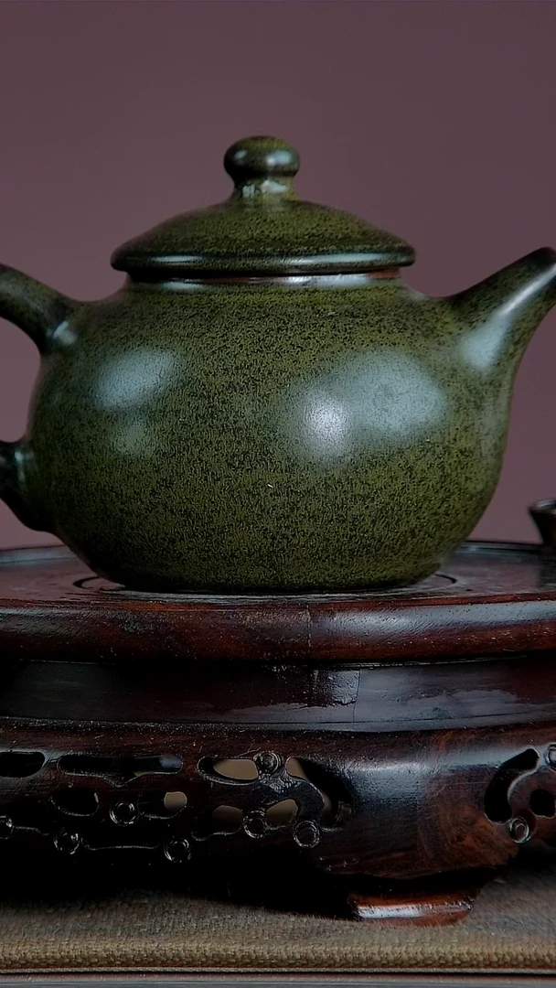 【闪购商品】景韵堂仿清茶叶末釉