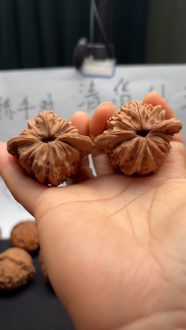 把件文玩核桃109北京官帽