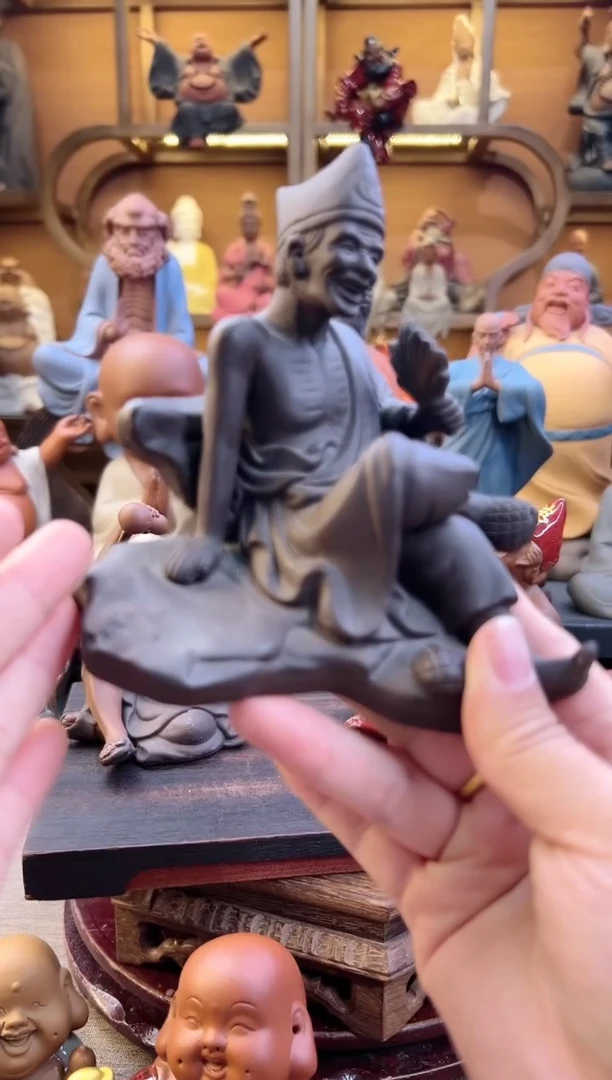 紫砂茶宠器闵茶宠摆件