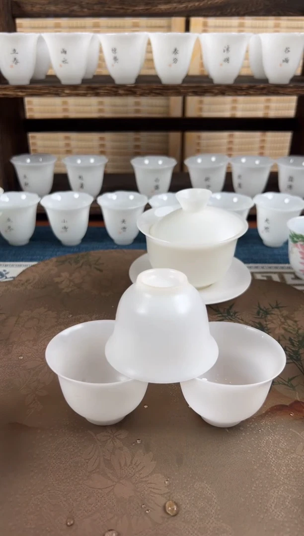 优质瓷土璞玉茶具单品上新