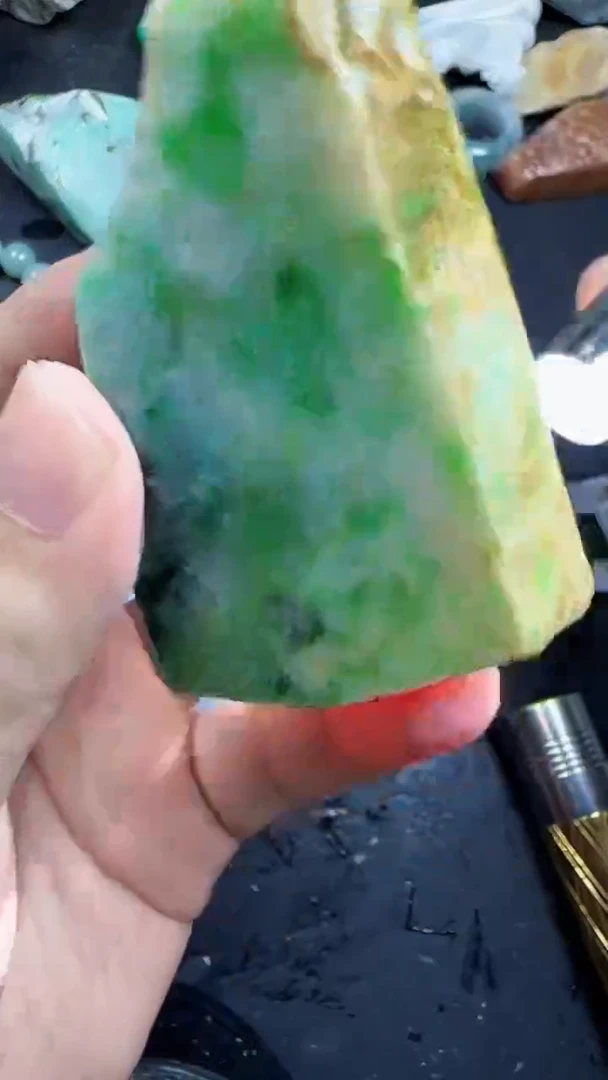 未镶嵌挂件翡翠091