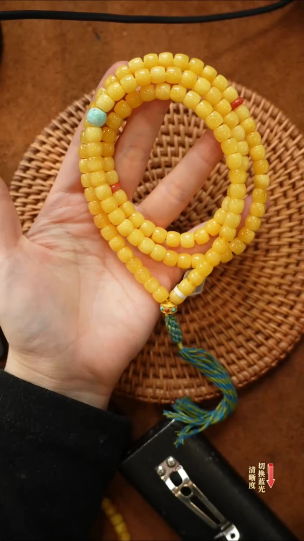 【闪购商品】琥珀颈饰未镶嵌0209-028