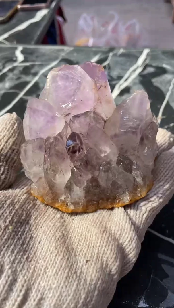 【闪购商品】紫晶原石未镶嵌天然紫水晶原石摆件