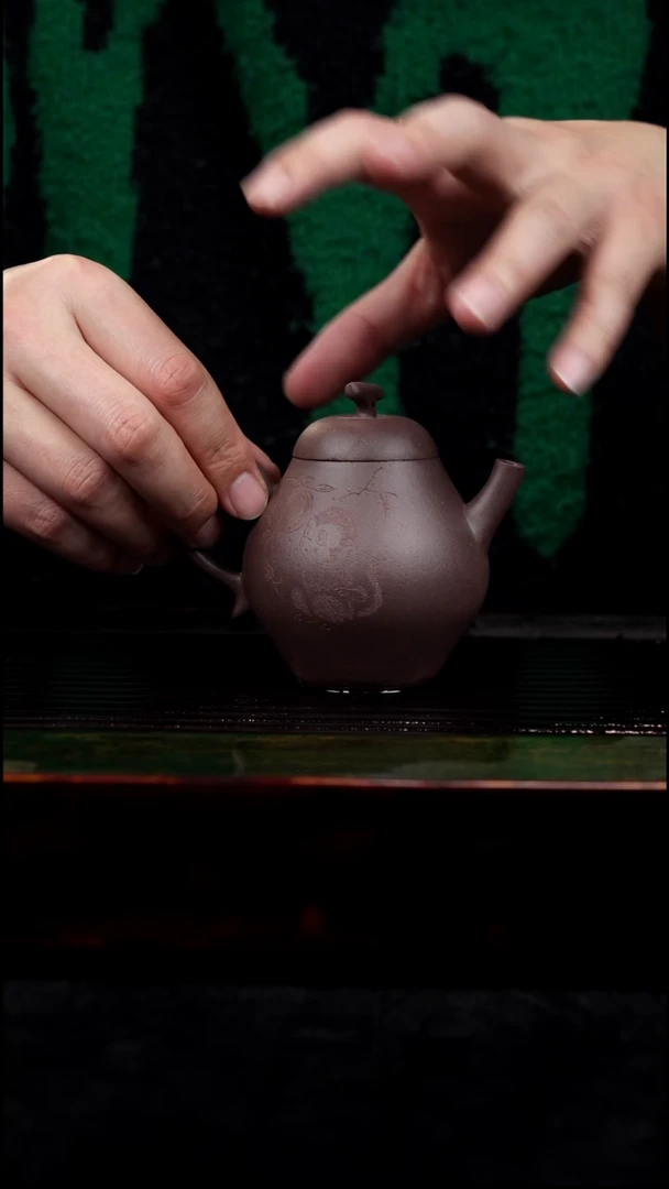 茶壶紫砂冷*小香梨