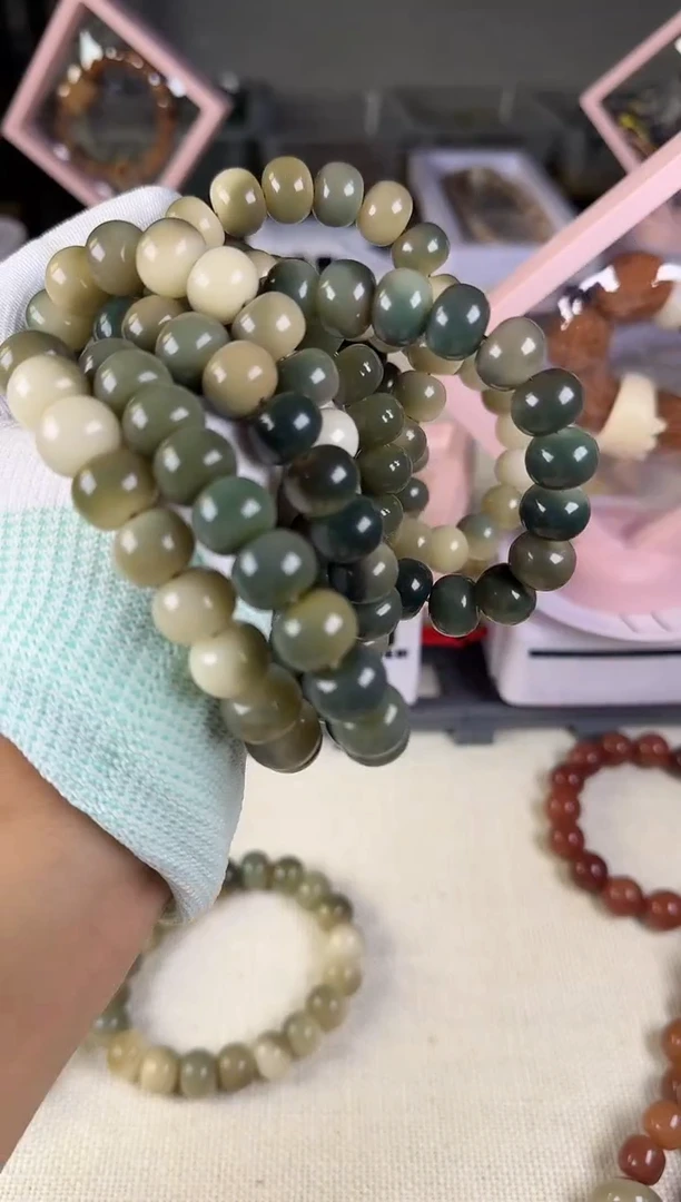 手串菩提根/象牙果23半山半水苹果珠