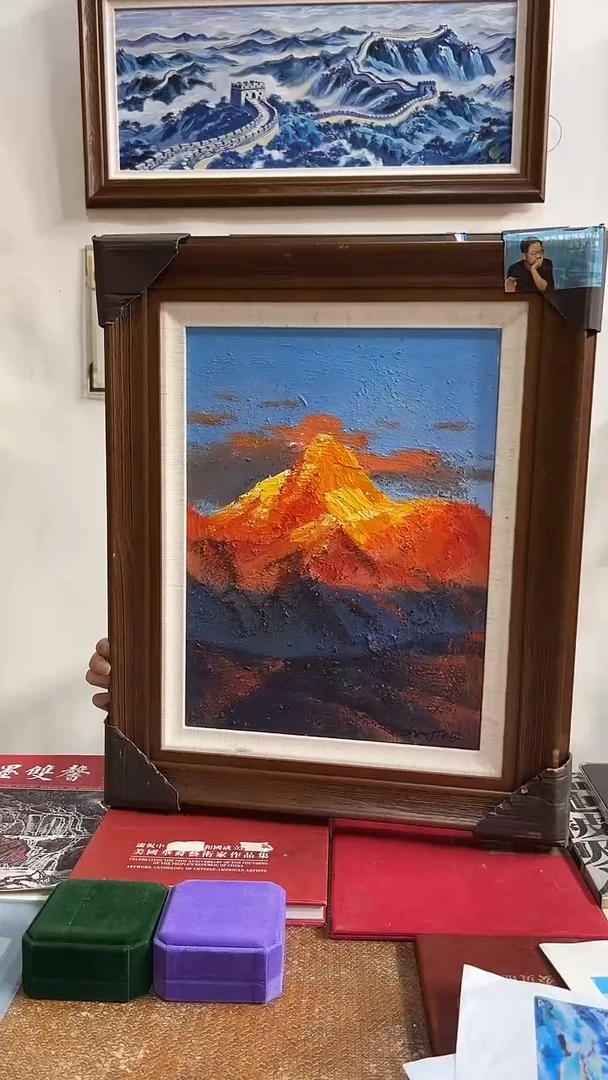 国画张敬油画作品19