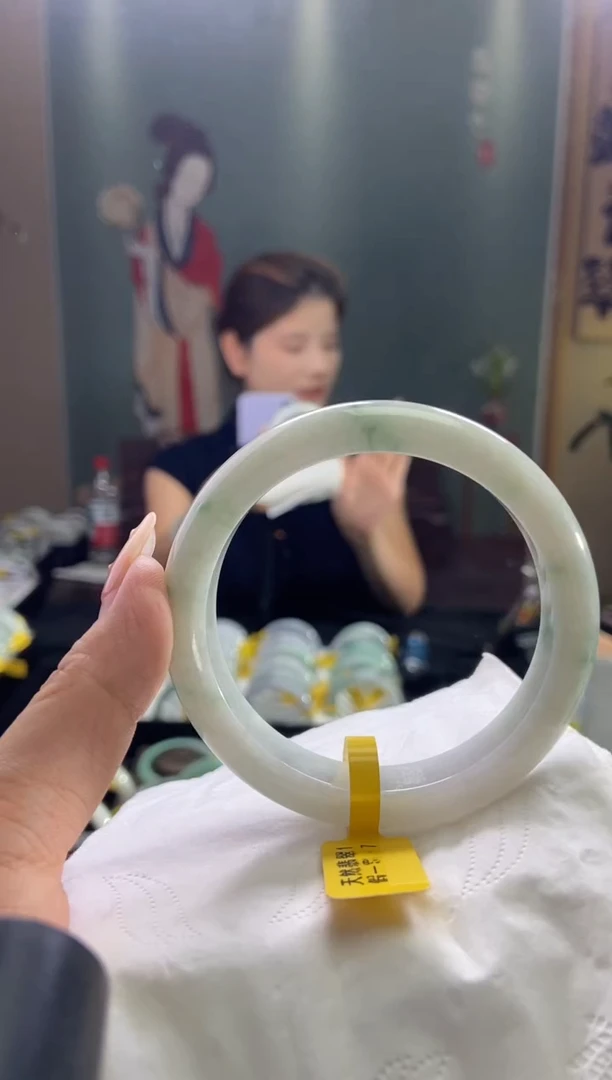 未镶嵌手镯翡翠圈口x57-58