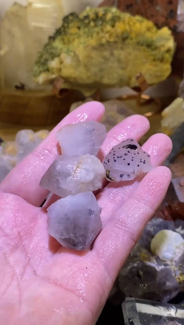 未镶嵌珠宝半成品水晶89号4颗