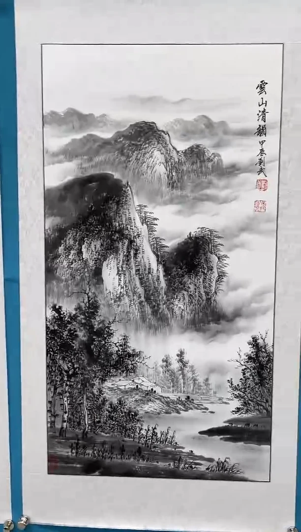 国画闪电购刘武绘画9