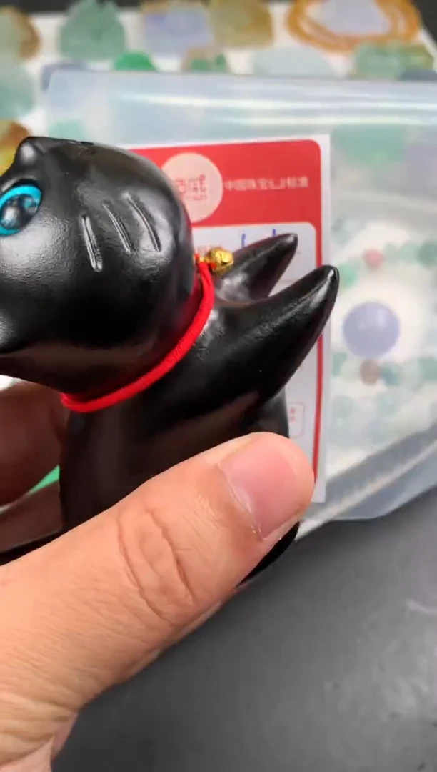 【闪购商品】玛瑙/玉髓手链未镶嵌猫咪