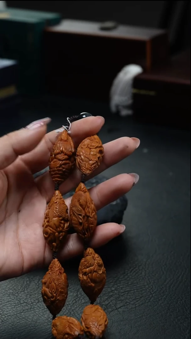 手串/手链橄榄核鱼子精品核文化