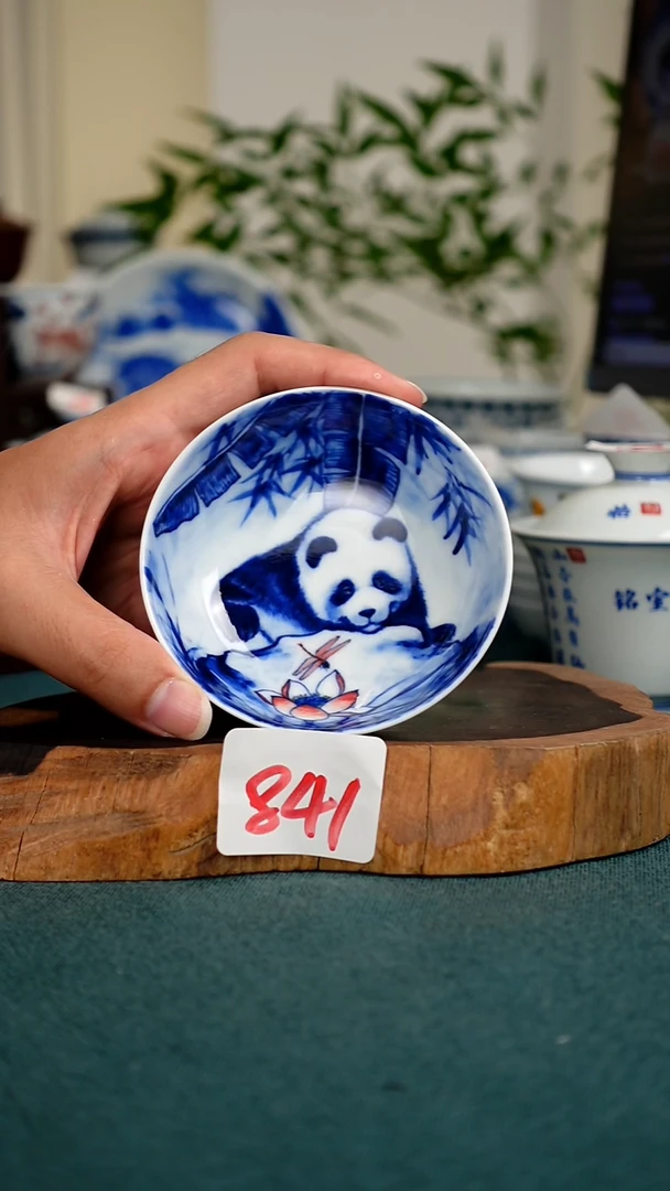 茶杯841全手工手绘茶器