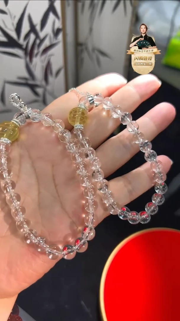 水晶手链未镶嵌GCD017水晶手串多样性发一