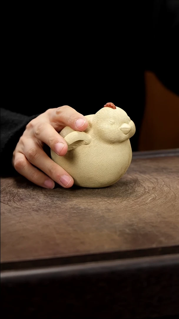 紫砂茶宠紫砂战斗机