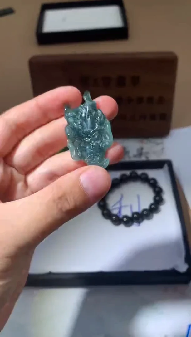 颈饰未镶嵌翡翠翡翠挂件 多样性发一件