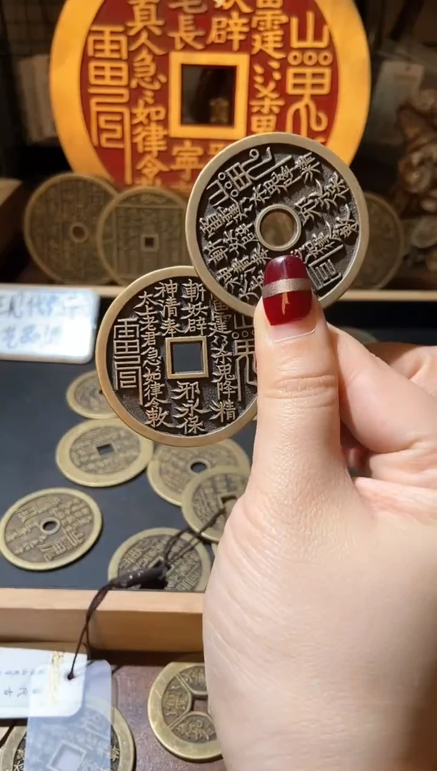 【闪购商品】铜现代翻砂铜工艺品赣炉一对