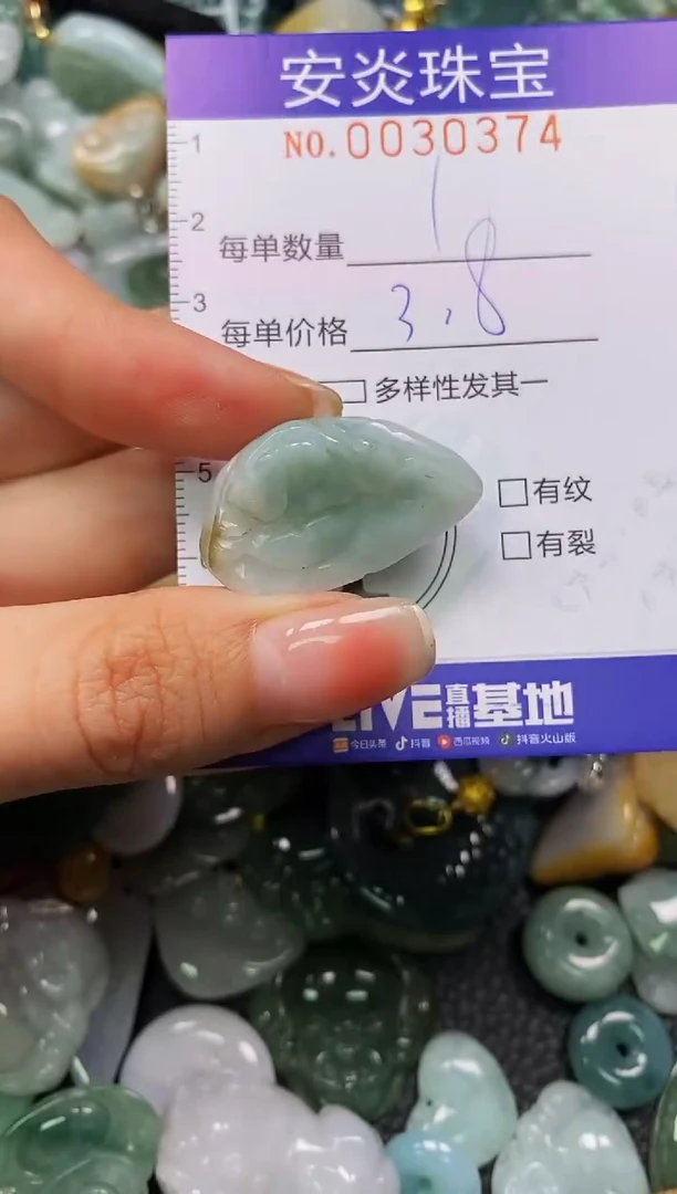 颈饰未镶嵌翡翠闪购0030374