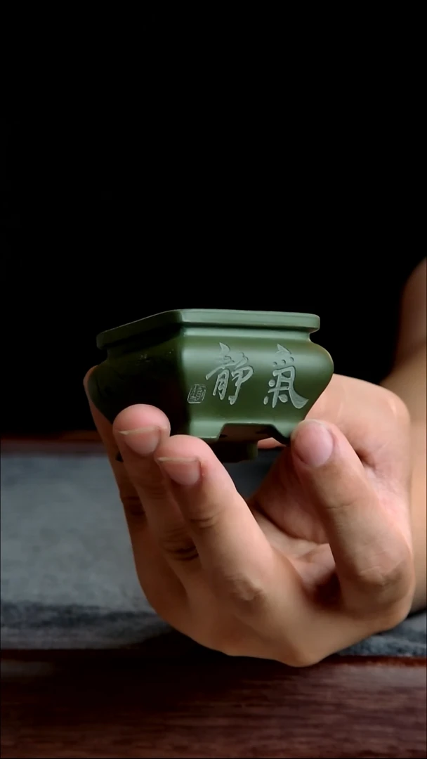 3.8*2.5内径尺寸紫砂花盆