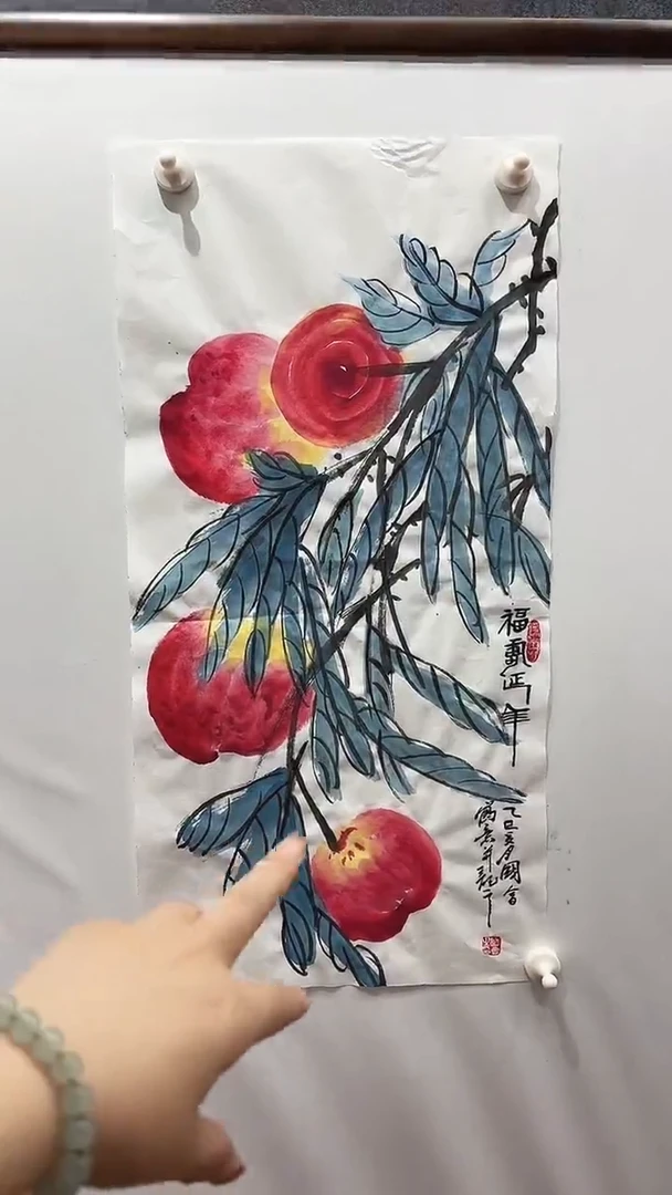 国画陈朝文/国画/花鸟