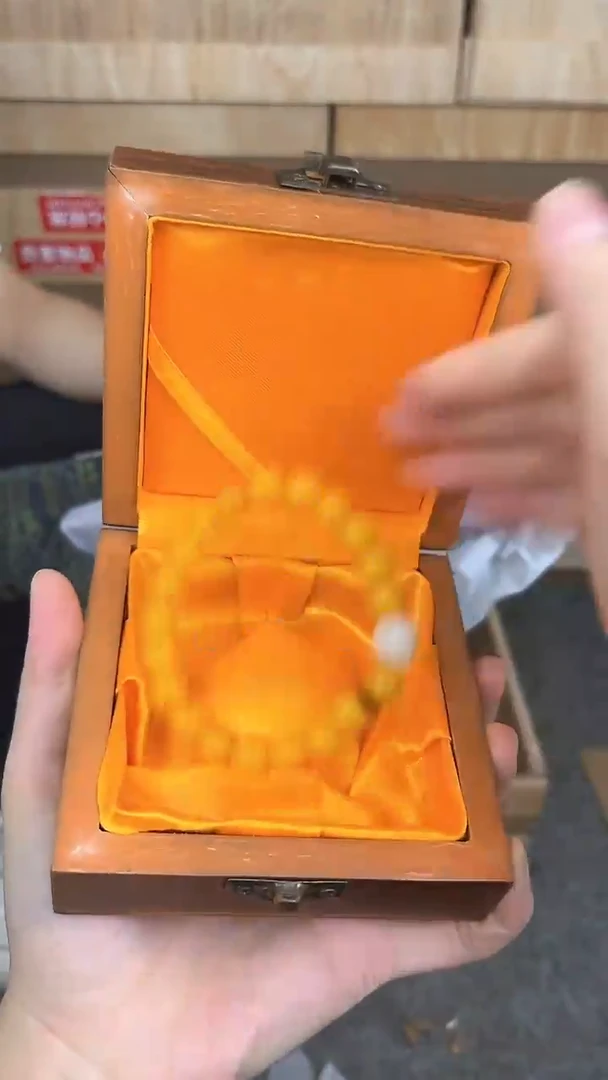 品茗文玩阁黄玉菩提链接@@L052