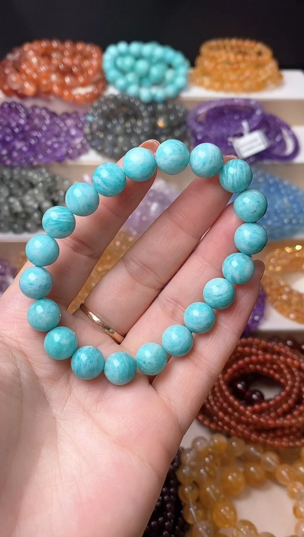 未镶嵌手串天河石26