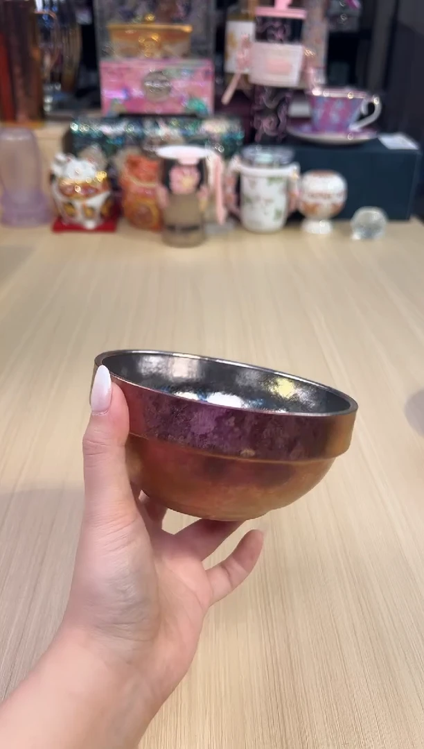62匠心达 纯钛双层钛碗（大号粉色）