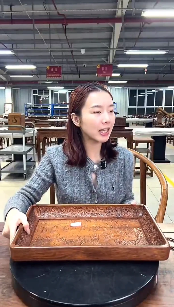 DZ1023-P7MK-竹林七贤长方盘