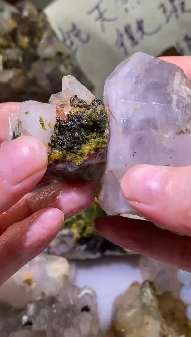 未镶嵌珠宝半成品水晶108号2颗花园