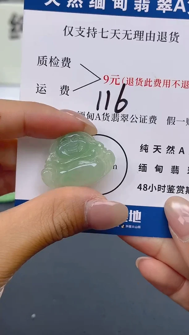 颈饰未镶嵌翡翠天然A货缅甸翡翠