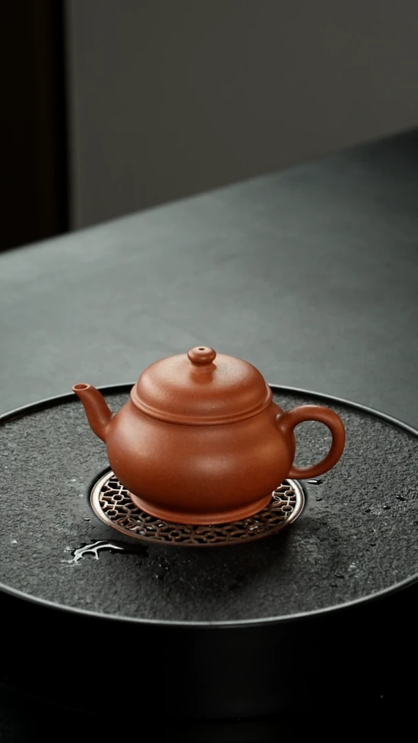 茶壶紫砂正价600吸粉特价宝山红泥宫灯