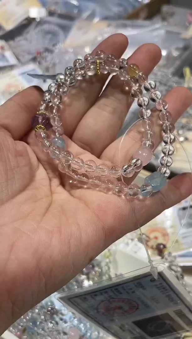 【闪购商品】水晶手串未镶嵌手串