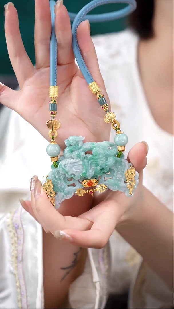 颈饰未镶嵌翡翠翡翠吊坠
