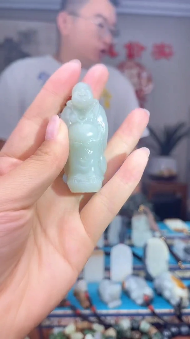 和田玉未镶嵌挂件1