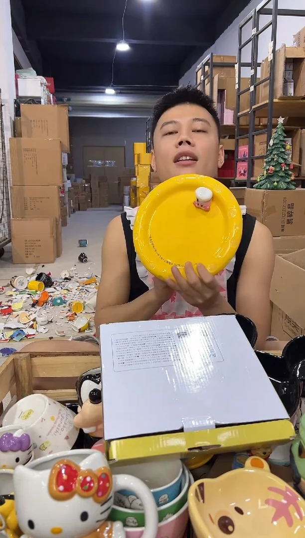 瓷片原盒星之卡比奶酪盘