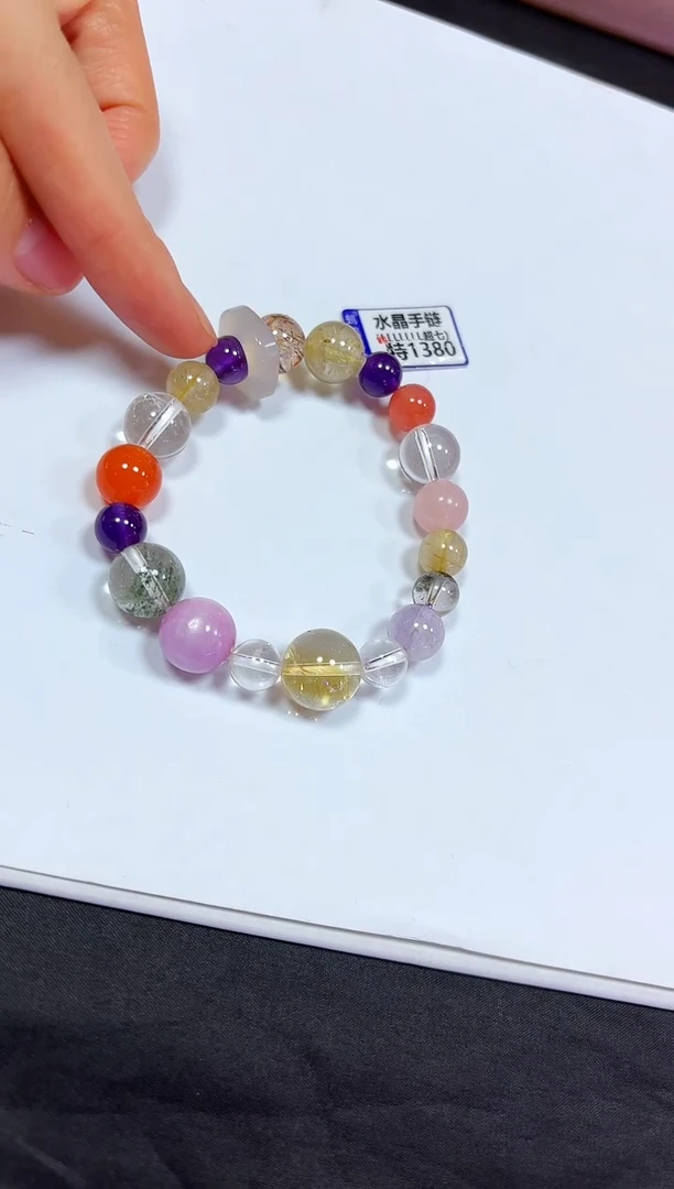 颈饰未镶嵌水晶手链