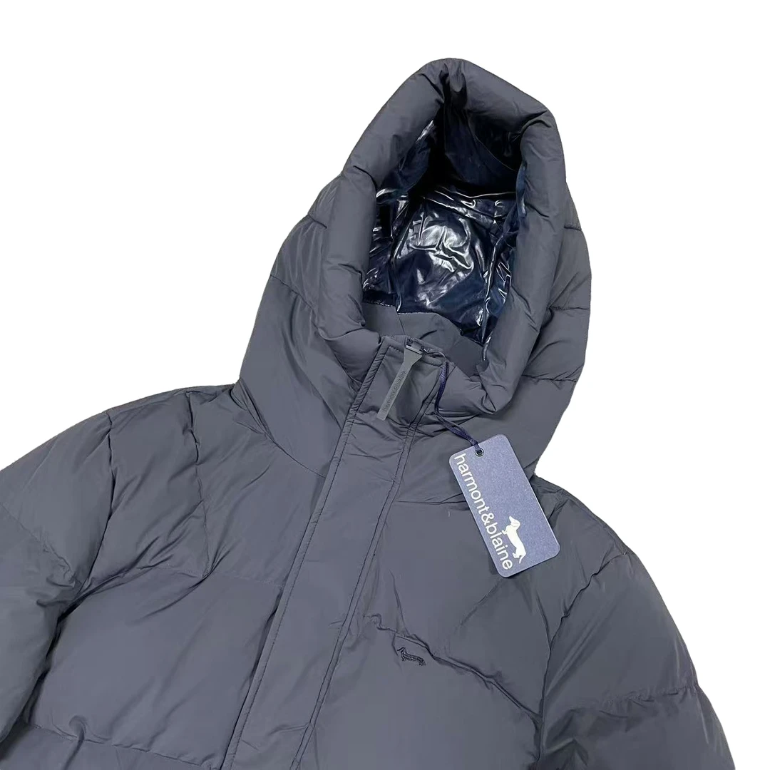 【一个尺码】中长款腊肠狗24秋冬新款男士保暖防寒羽绒衣