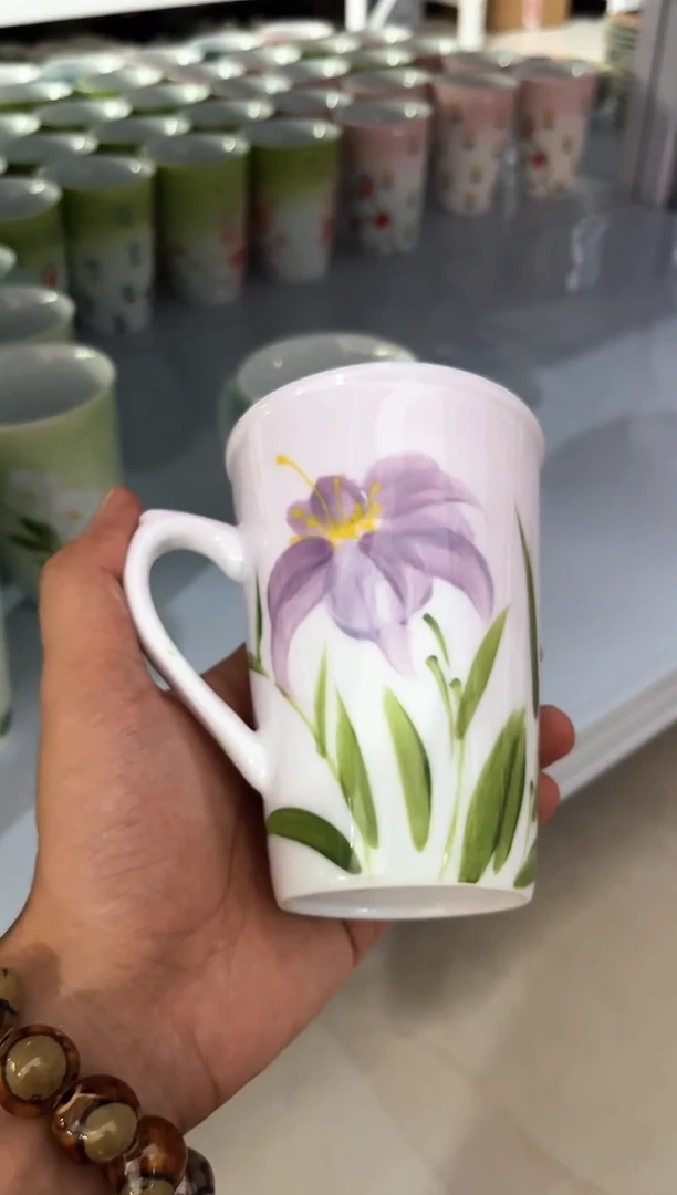 微瑕景德镇手绘餐饮具玲珑