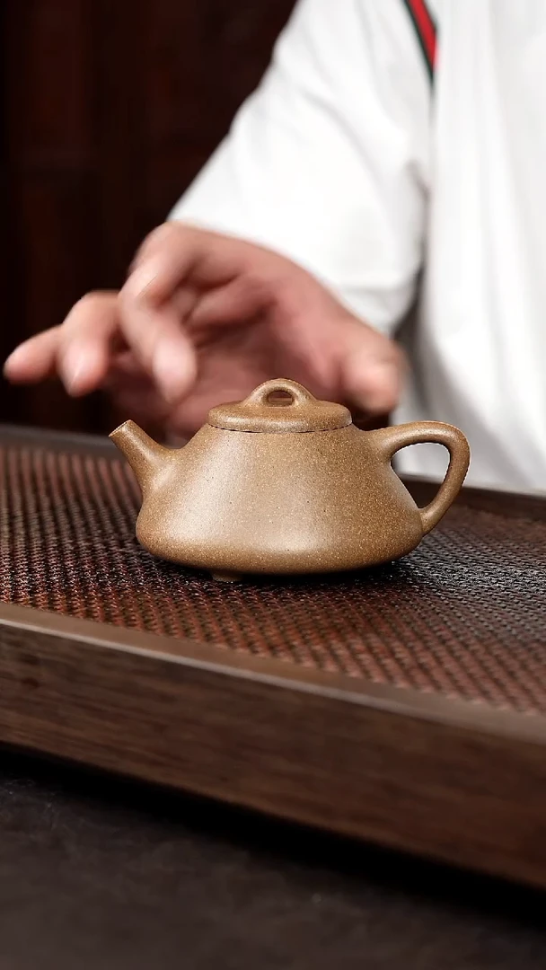 茶壶紫砂桃花泥子冶