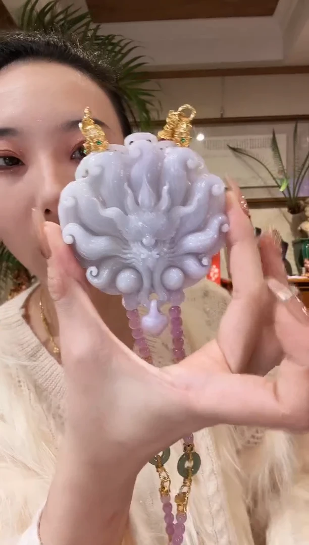 【闪购商品】翡翠颈饰未镶嵌国风