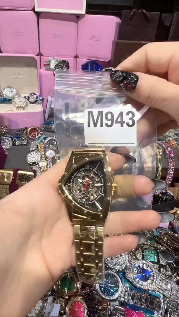 石英机芯不锈钢不锈钢直播定闪专用