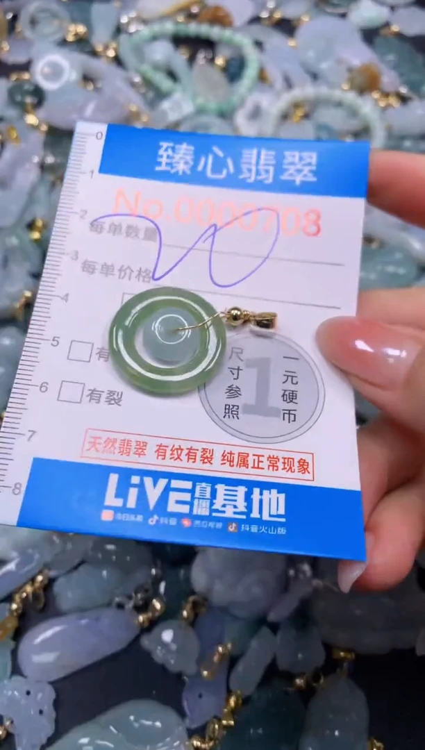 颈饰未镶嵌翡翠708