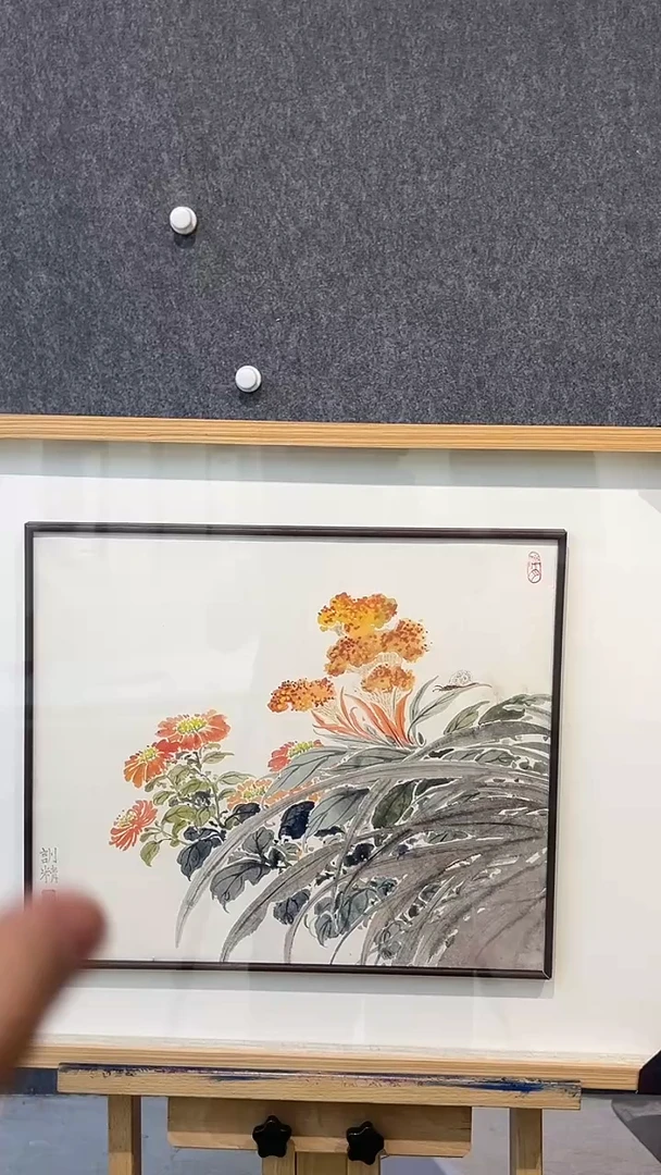 国画邹训精-1.2平尺-国画作品