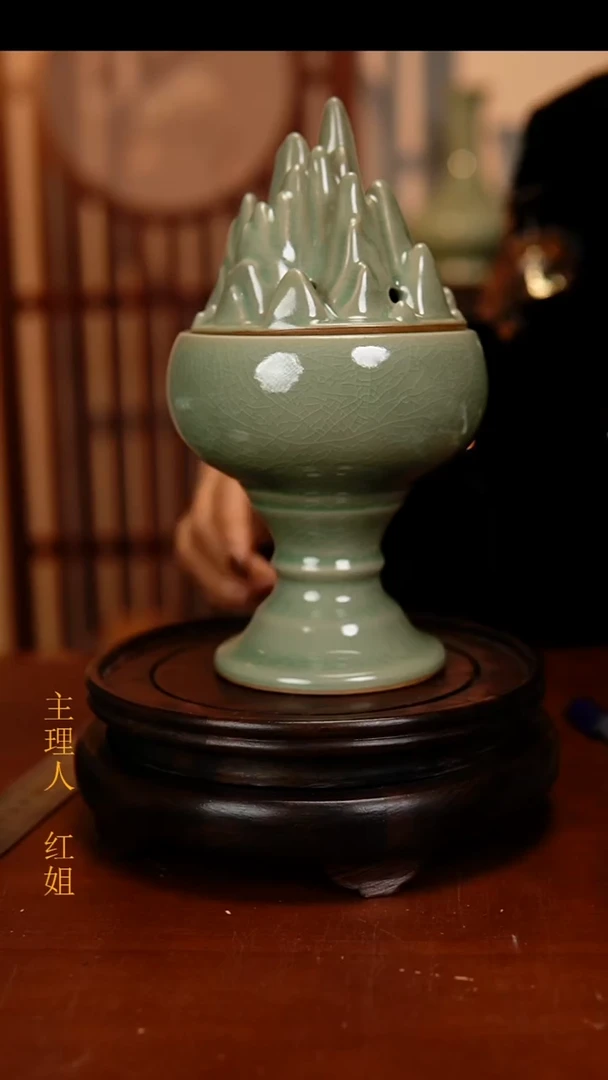 瓷片原产地原矿釉汝瓷